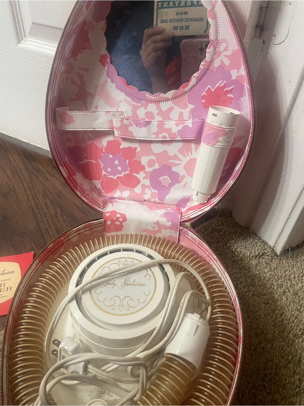 Vintage Sunbeam WORKING blow dryer